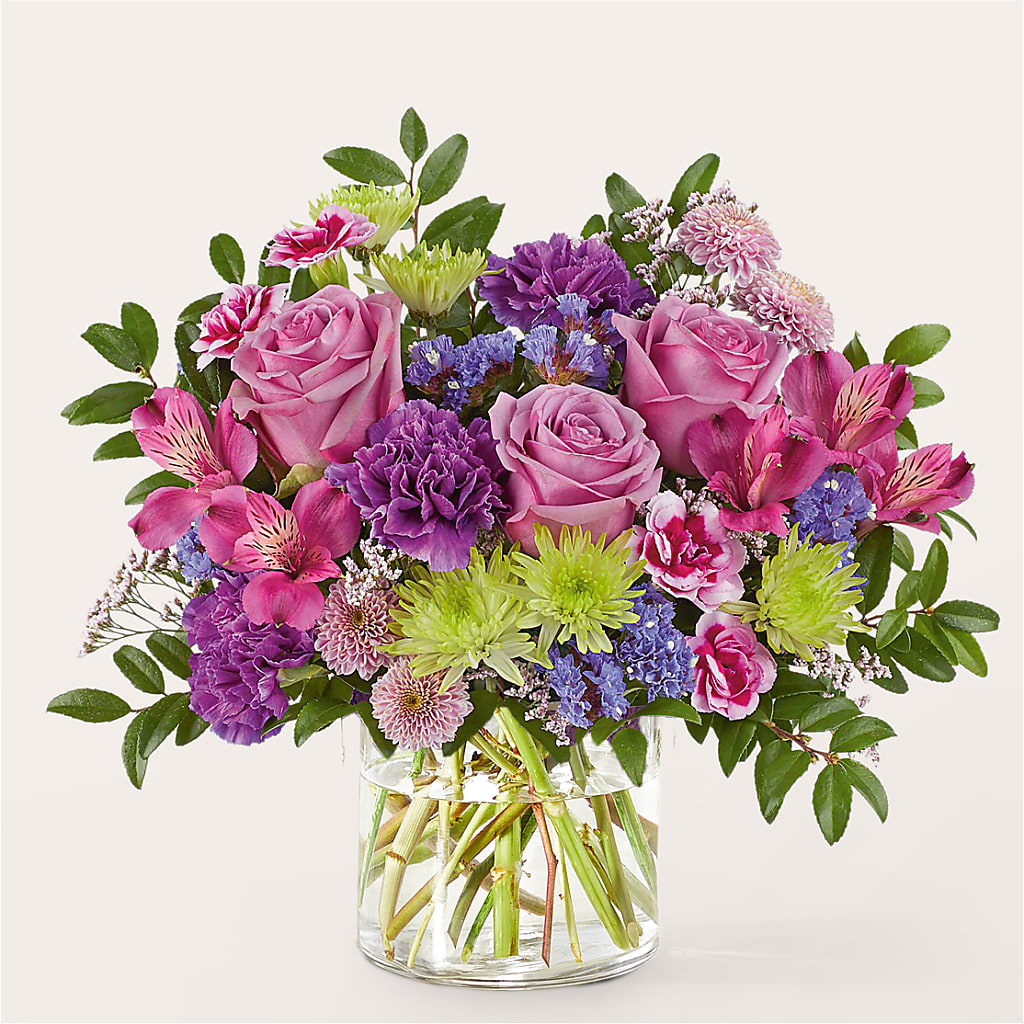 Glass Half Full Bouquet –  Flowers In Spring Llc, Lynchburg VA