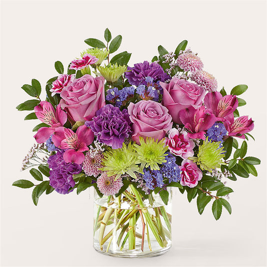 Glass Half Full Bouquet –  Flowers In Spring Llc, Lynchburg VA