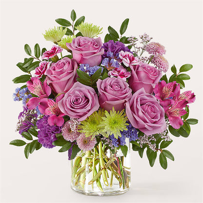 Glass Half Full Bouquet –  Flowers In Spring Llc, Lynchburg VA