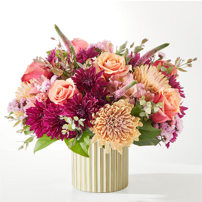 Berry Cobbler Bouquet with Ivory Vase –  Flowers In Spring Llc, Lynchburg VA