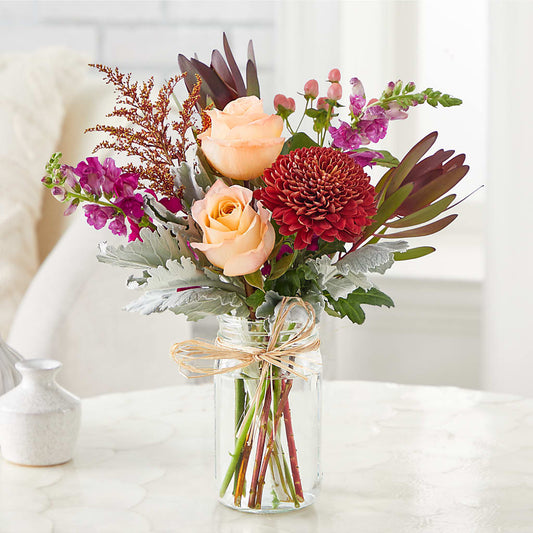 Moody Hues Bouquet –  Flowers In Spring Llc, Lynchburg VA