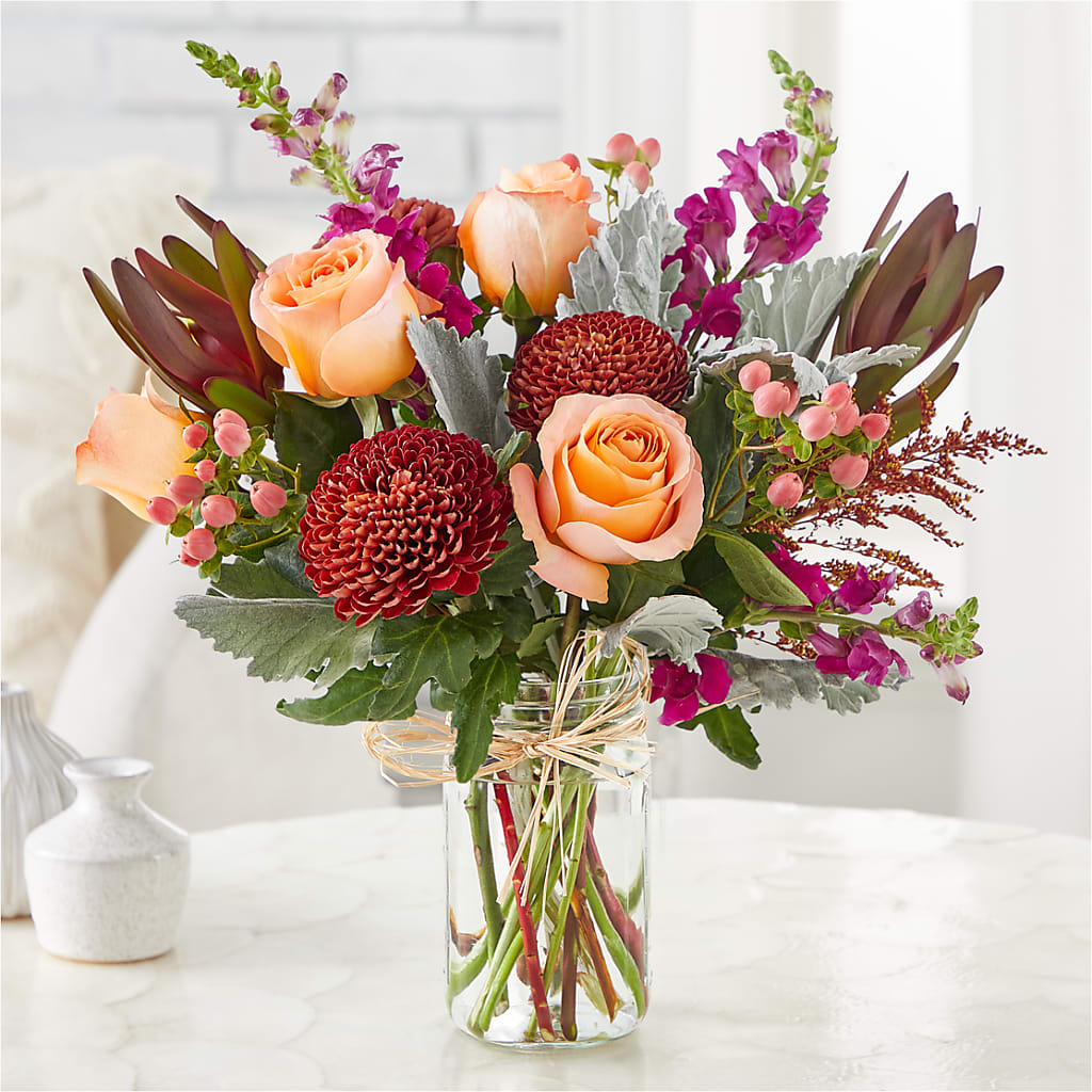 Moody Hues Bouquet –  Flowers In Spring Llc, Lynchburg VA