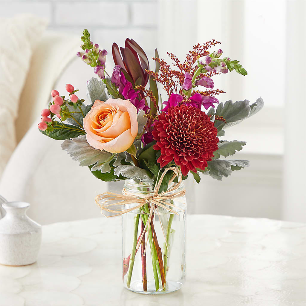 Moody Hues Bouquet –  Flowers In Spring Llc, Lynchburg VA