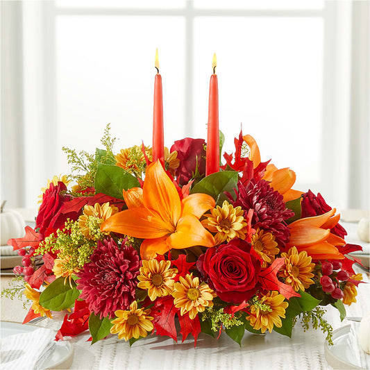 Autumn's Embrace Centerpiece –  Flowers In Spring Llc, Lynchburg VA
